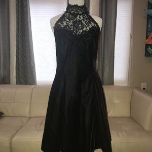 velvet lace dress